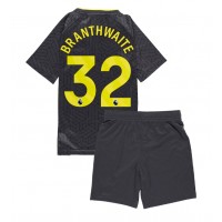 Echipament fotbal Everton Jarrad Branthwaite #32 Tricou Deplasare 2024-25 pentru copii maneca scurta (+ Pantaloni scurti)